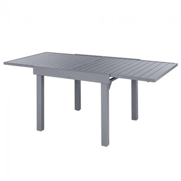 Uitscheiden helper afstuderen Tuintafel uitschuifbaar Aluminium Piazza (180 x 90 cm) - Steengrijs -  Tuinset, tafel en stoelen - Eminza