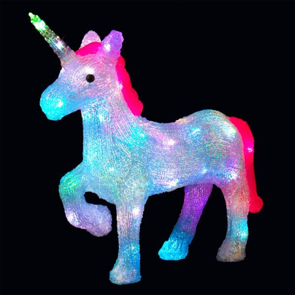 Licorne lumineuse Chiara Multicolore 40 LED