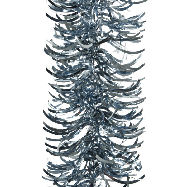 Guirlande de Noël (D10 cm) ondulée Alpine Bleu gris