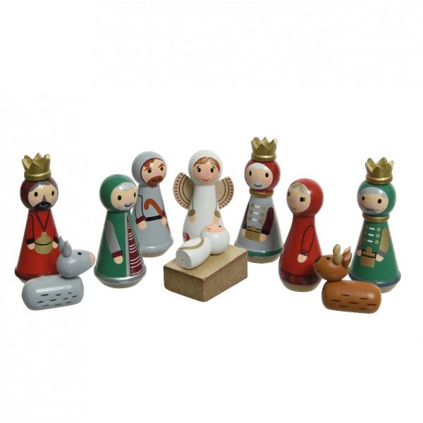kerstfiguren van Louise - Kerststallen en kerstfiguren - Eminza