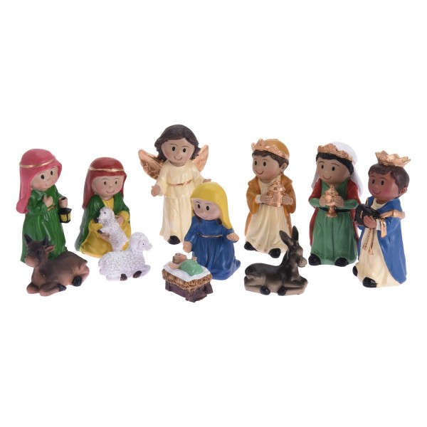 De 11 kleine kerstfiguren van Sainte Ana Kerststallen en kerstfiguren - Eminza