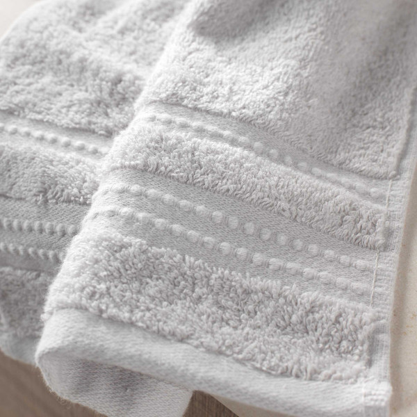 Asciugamani in cotone biologico 600 g/m2 qualità extra pesante Seiftuch 30 x 30 cm 580 0XFORD NATURA WALK Milano de luxe 