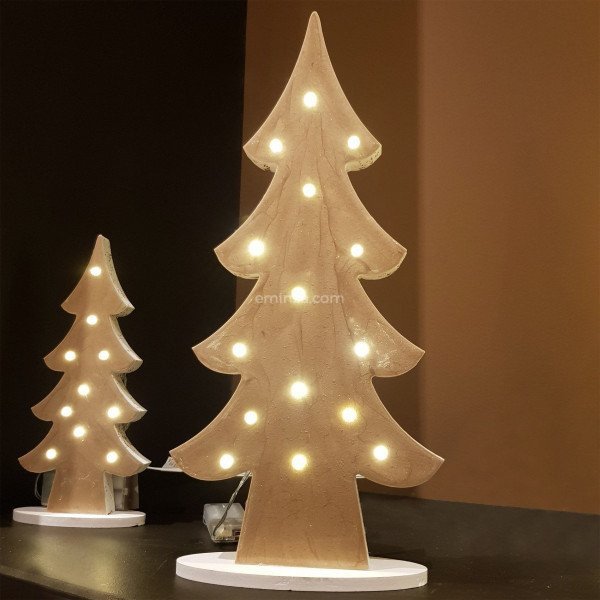 Kerstboom van lichtgevend Goud - Kerstdecoratie voor woning Eminza