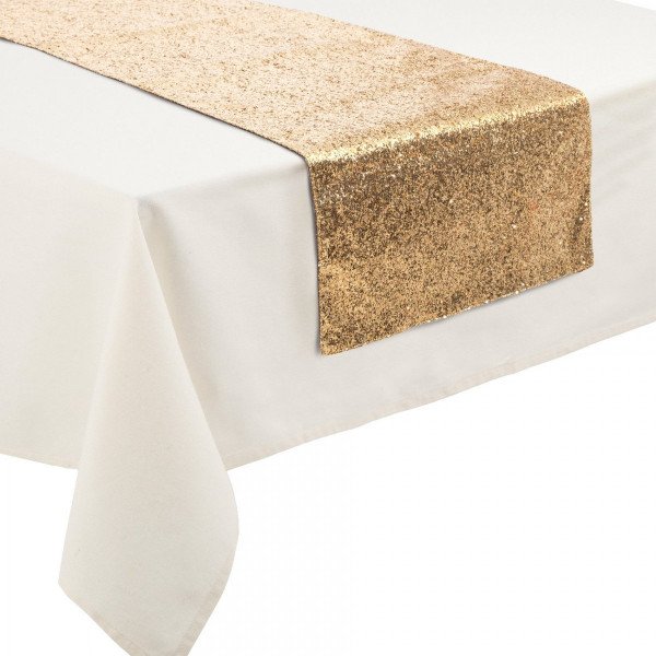 Deko As Runner da tavola in stile shabby chic con effetto lino articolo decorativo decorazione da tavolo per feste, inodore, turchese chiaro 69-200-5-71, 5 m - 20 cm 