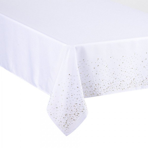 Nappe rectangulaire (L360 cm) Strass Or
