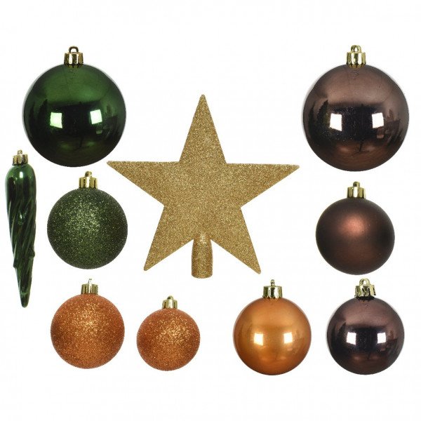 rekenkundig Concessie Premedicatie Kit kerst hangdecoratie Novae multi Amberkleur - Kerstballen en  kerstversiering - Eminza