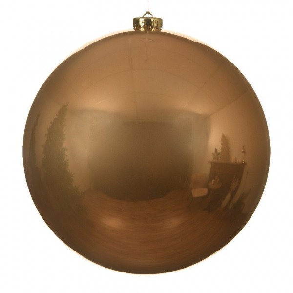 Boule de Noël (D200 mm) Alpine Caramel