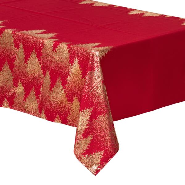 Nappe rectangulaire (L360 cm) Sapin Rouge