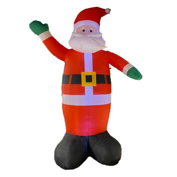 Père Noël gonflable Géant lumineux