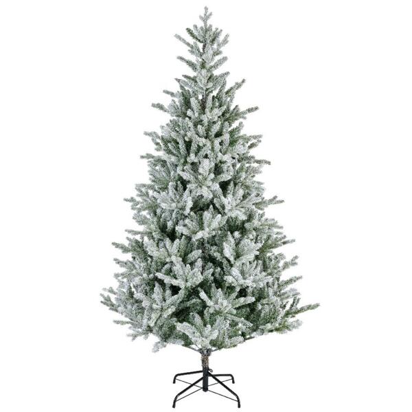 Sapin de Noël artificiel lumineux Allix à piquer dans le sol H90 cm Blanc  chaud - Sapin et arbre artificiel - Eminza