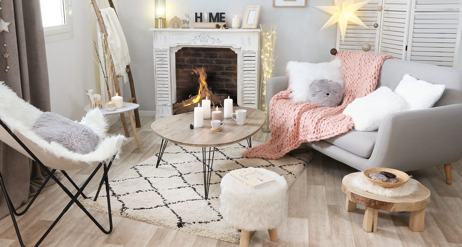 Hygge woonkamer