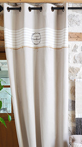 cortina estilo casa de campo