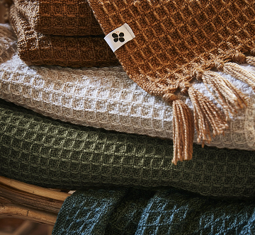 tenda in cotone riciclato