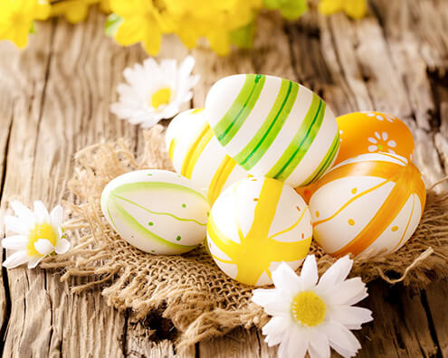 uova di Pasqua dipinte