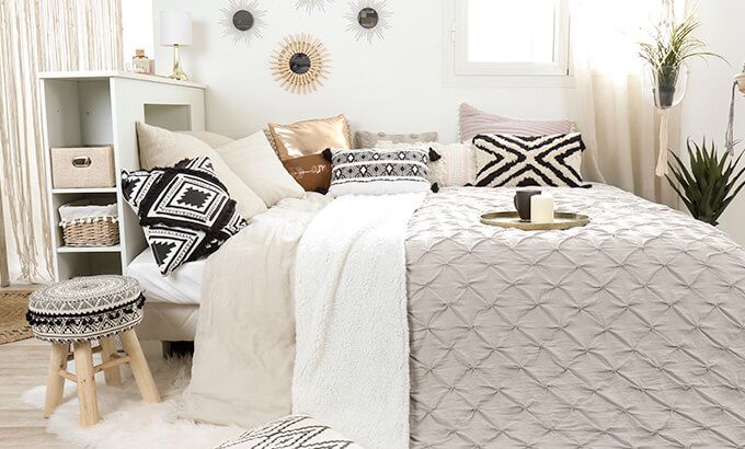 chambre style boho chic