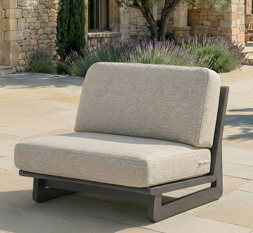 silla de jard�n de aluminio