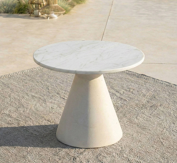 mesa de cer�mica y aluminio