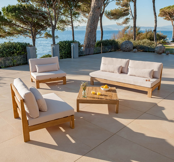 Salon de jardin en bois