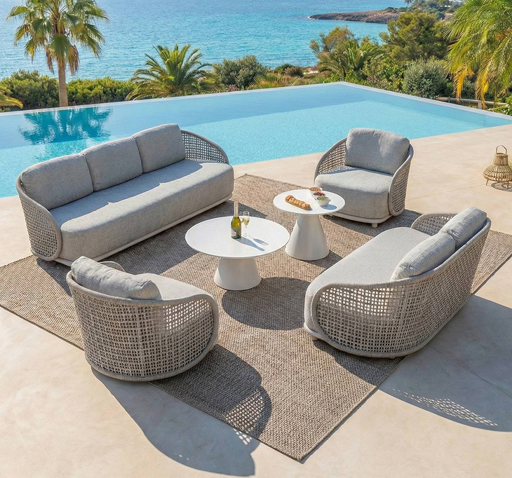 Gartenm�bel im Rattan-Look