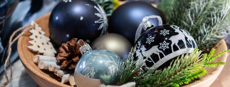 palline di Natale stile nordico