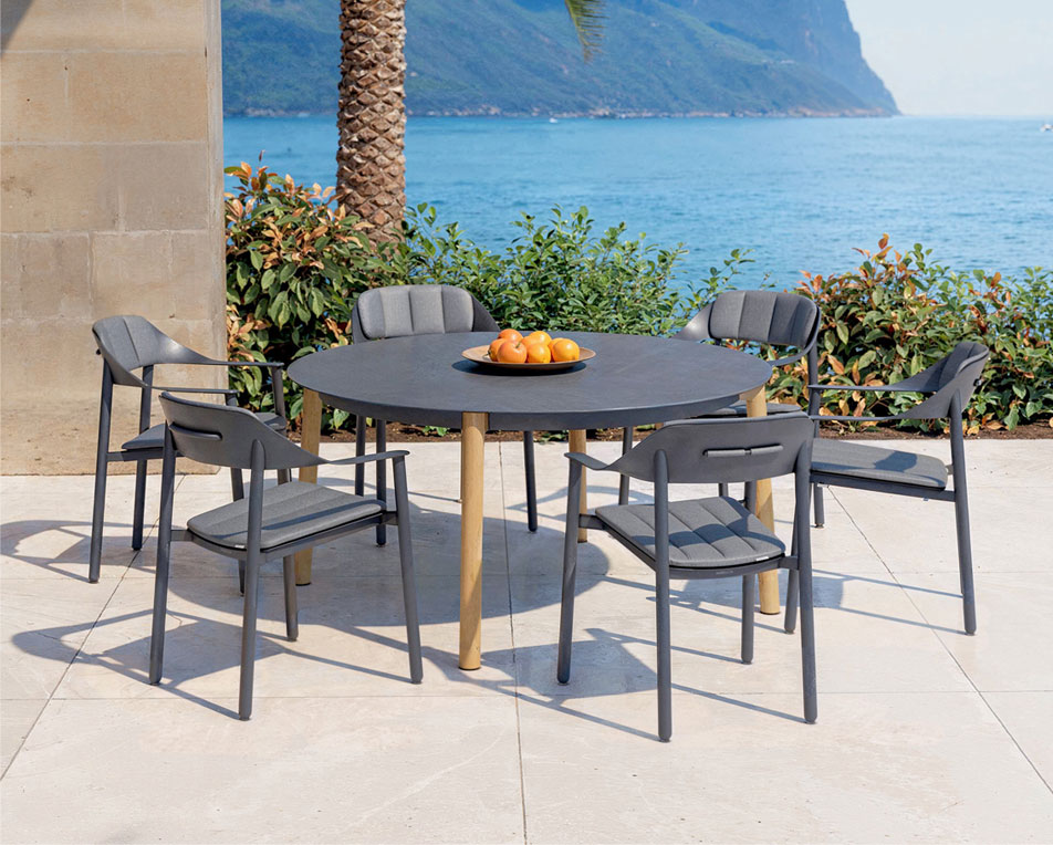 table de jardin en aluminium- Monte carlo