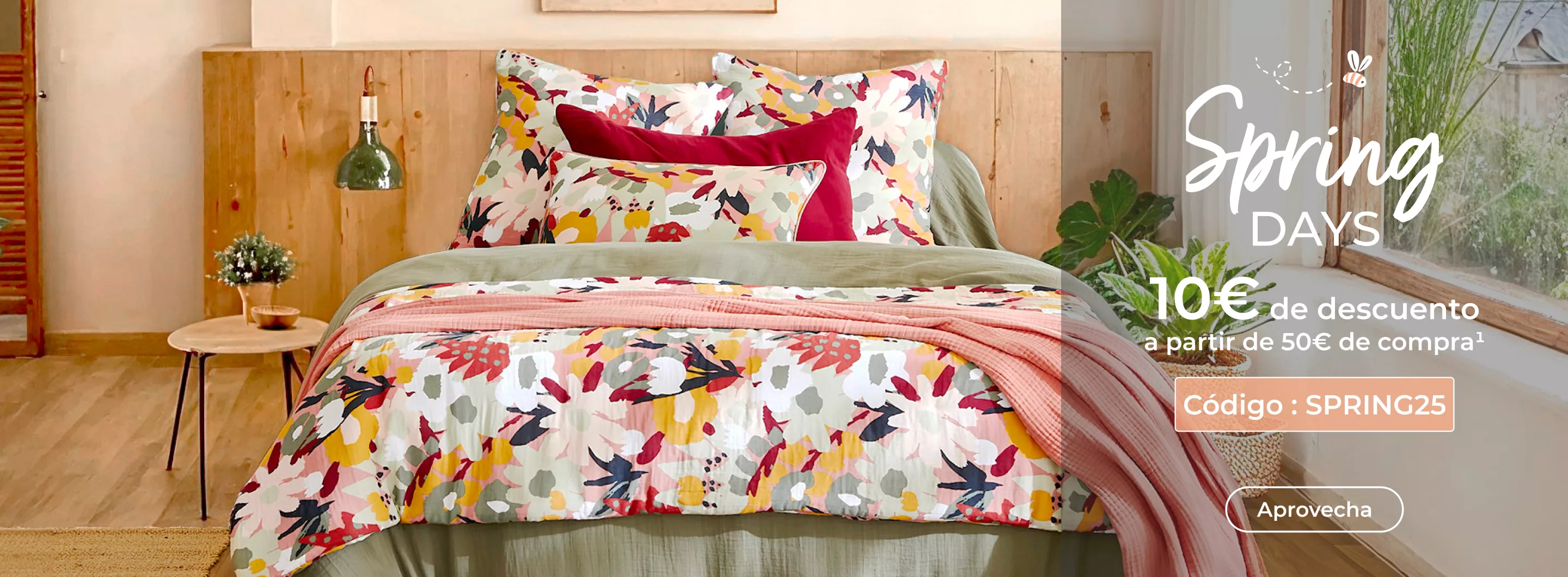 ropa de cama de gasa de algodón floral
