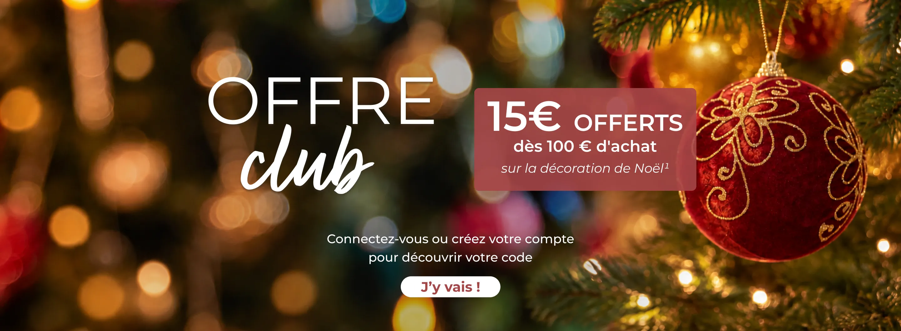 boule de noël en velours rouge