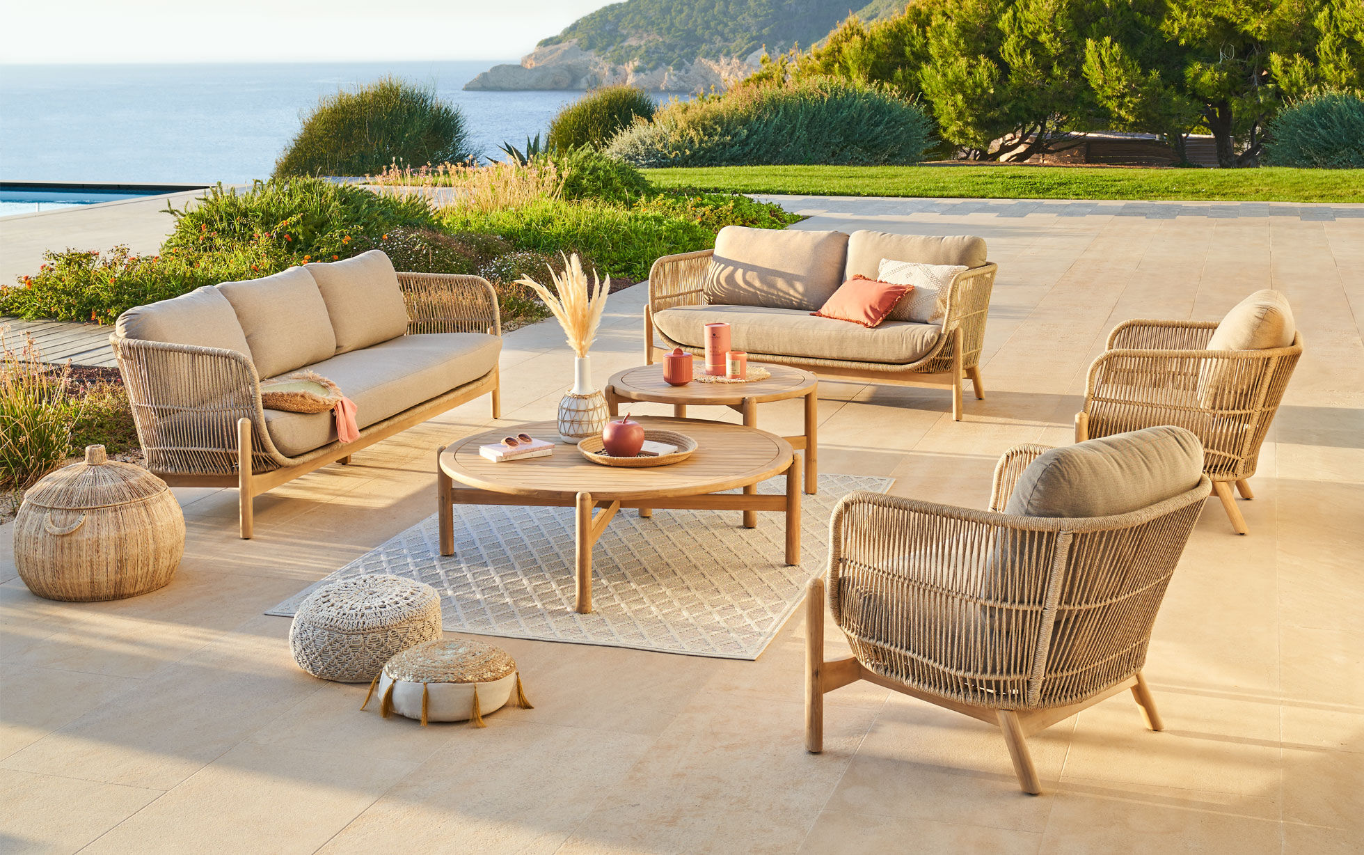 tendance salon de jardin 2024