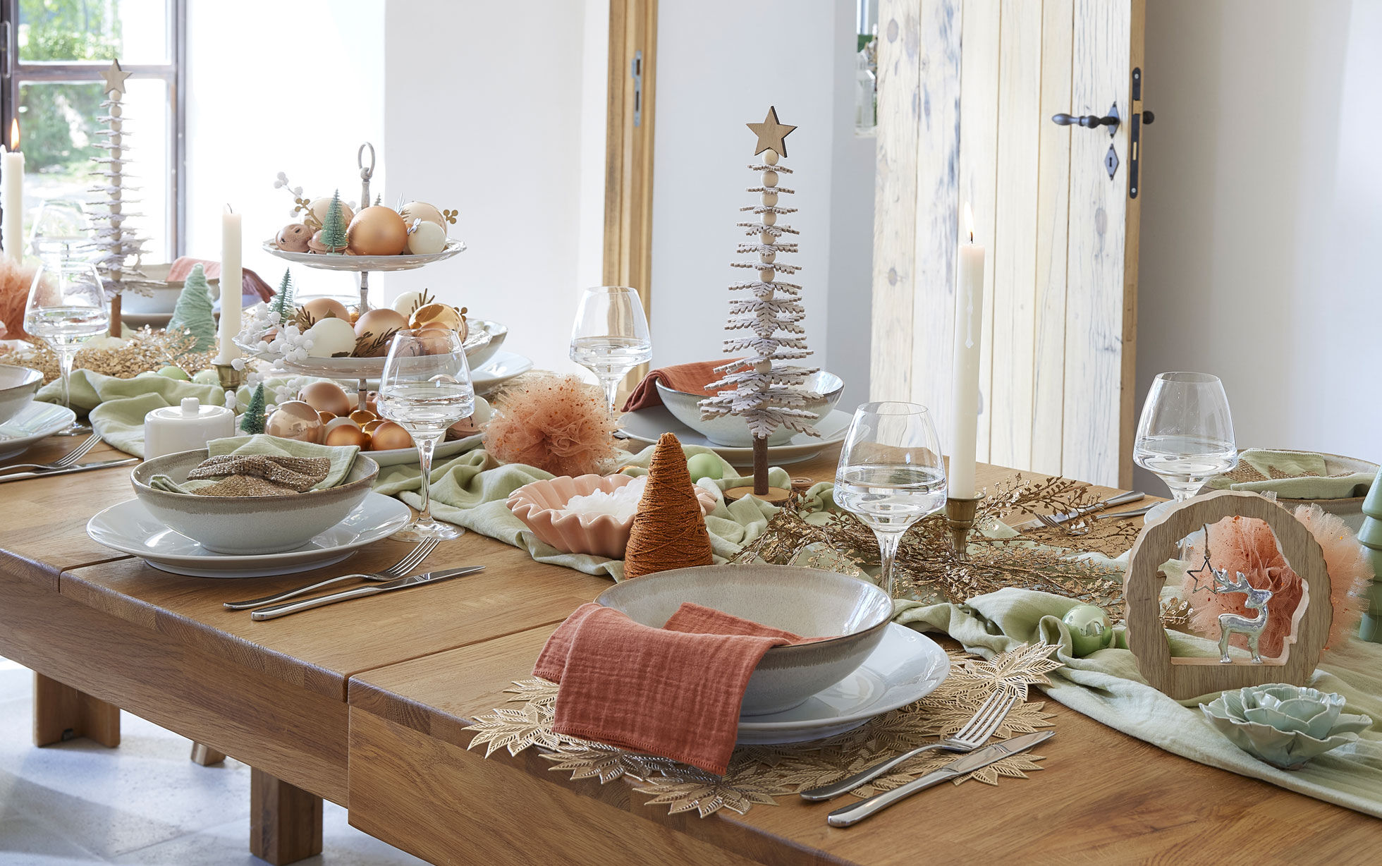 déco de table nature