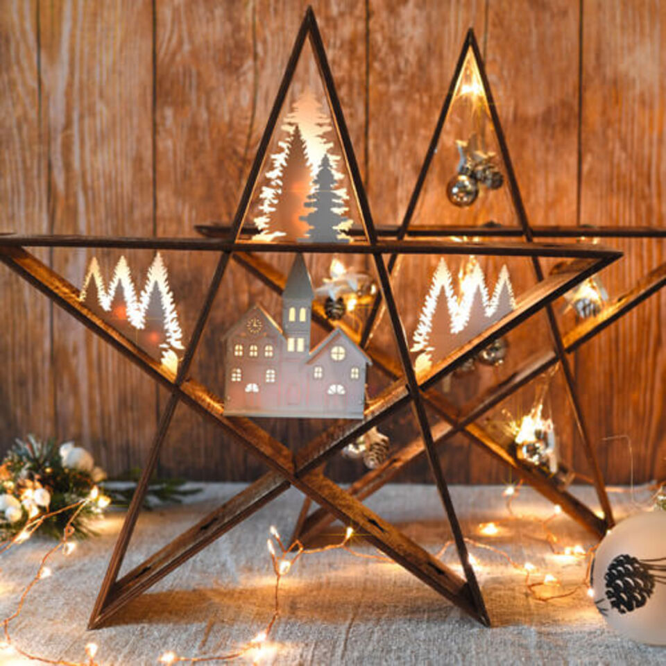 stella luminoso di Natale