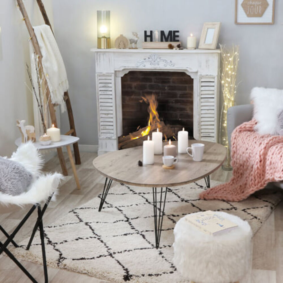 Mix stile Hygge e etnico