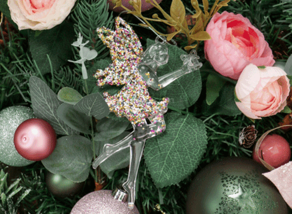 décoration de Noël fée
