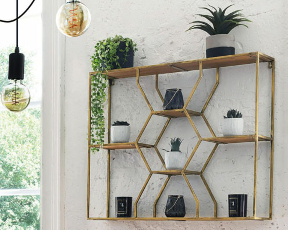 Estantería de pared de diseño