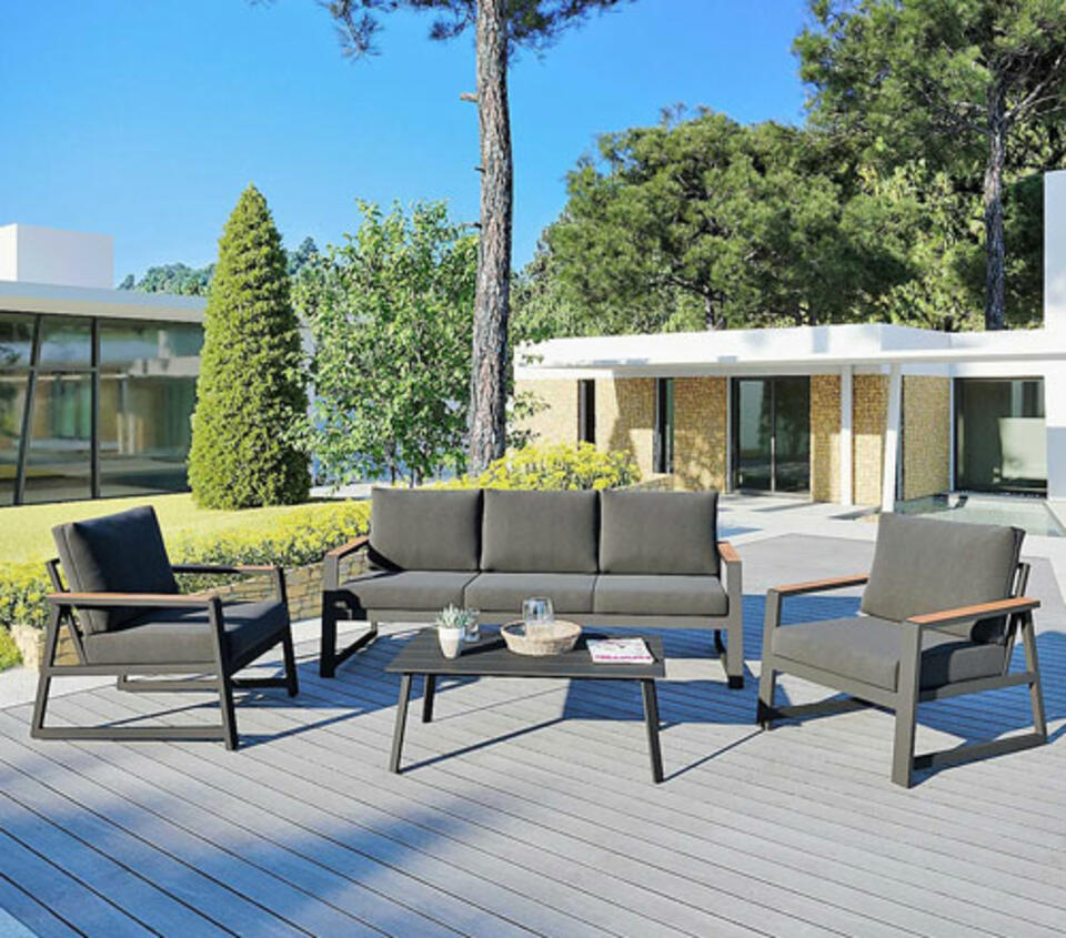 salon de jardin alu