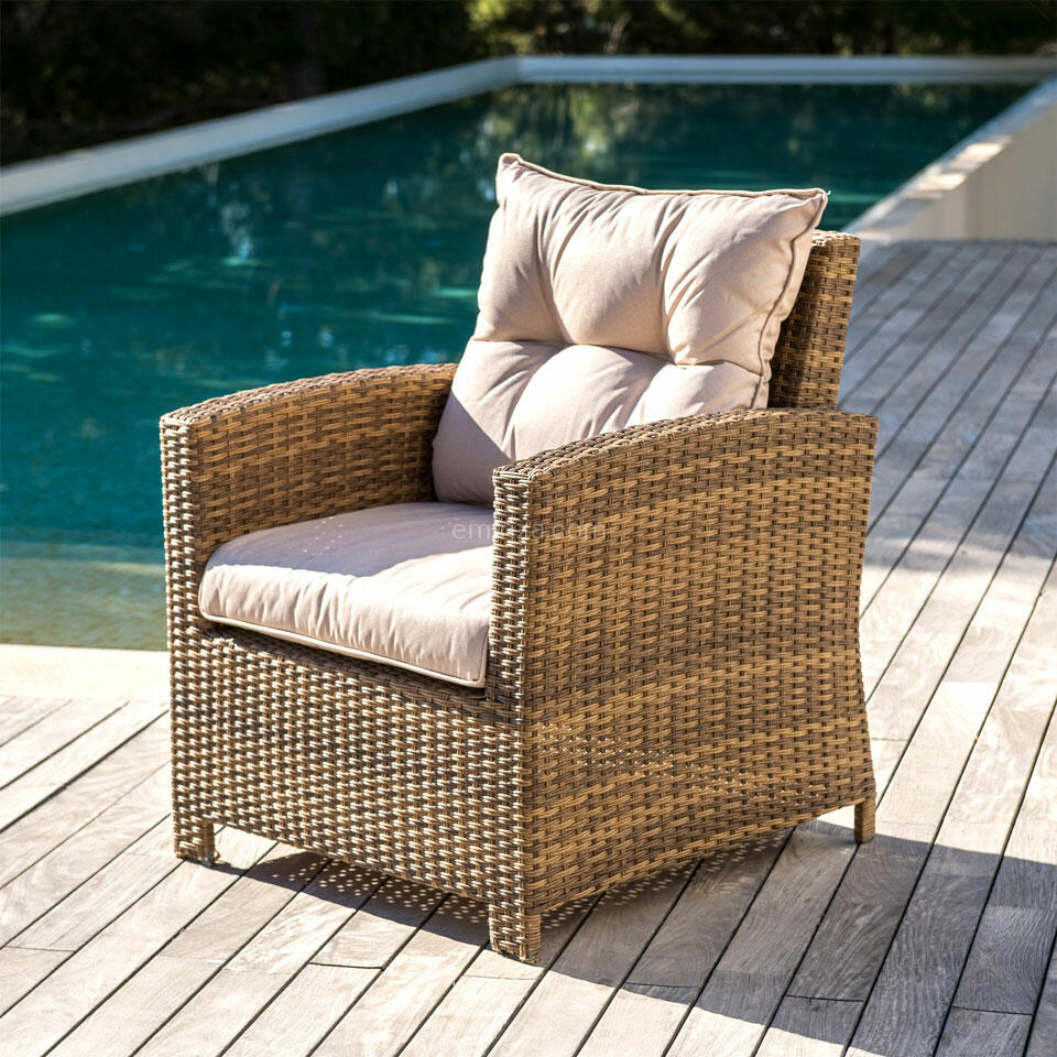 Tous les avantages du mobilier de jardin en résine tressée Eminza