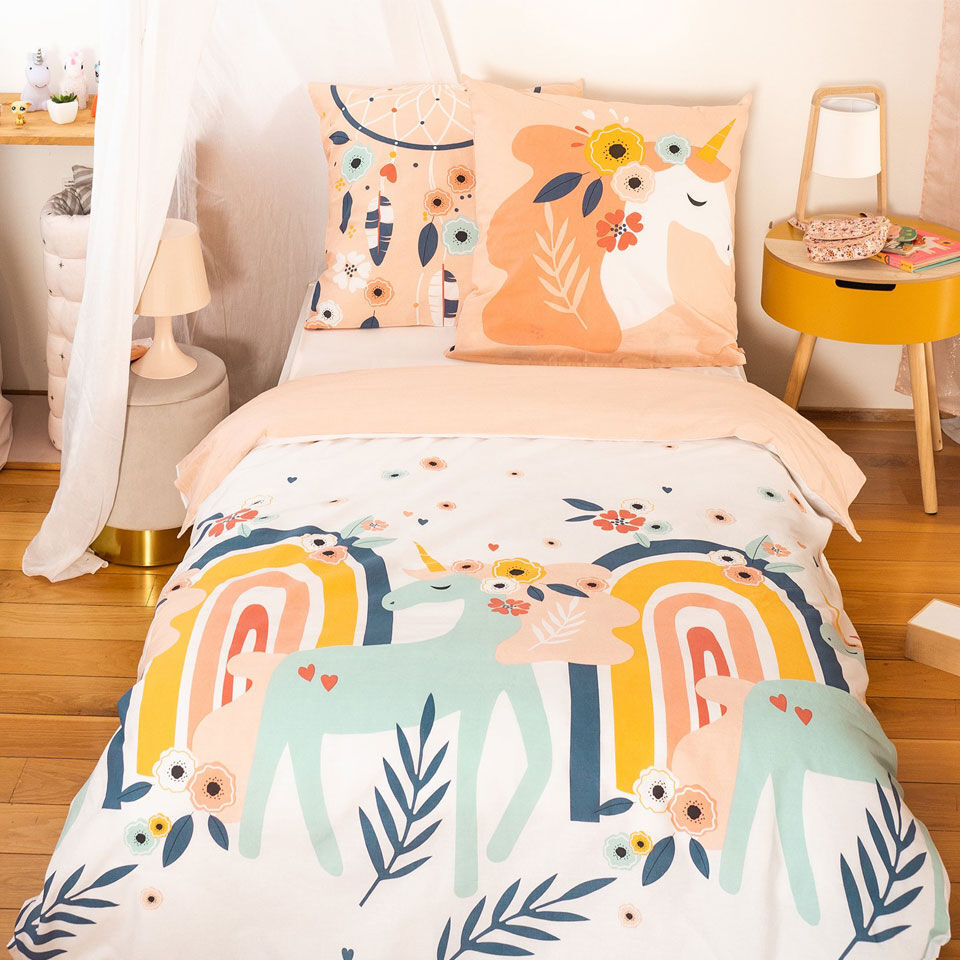 housse de couette licorne