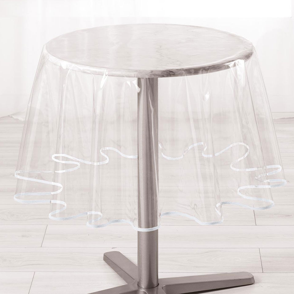 nappe toile cirée ronde