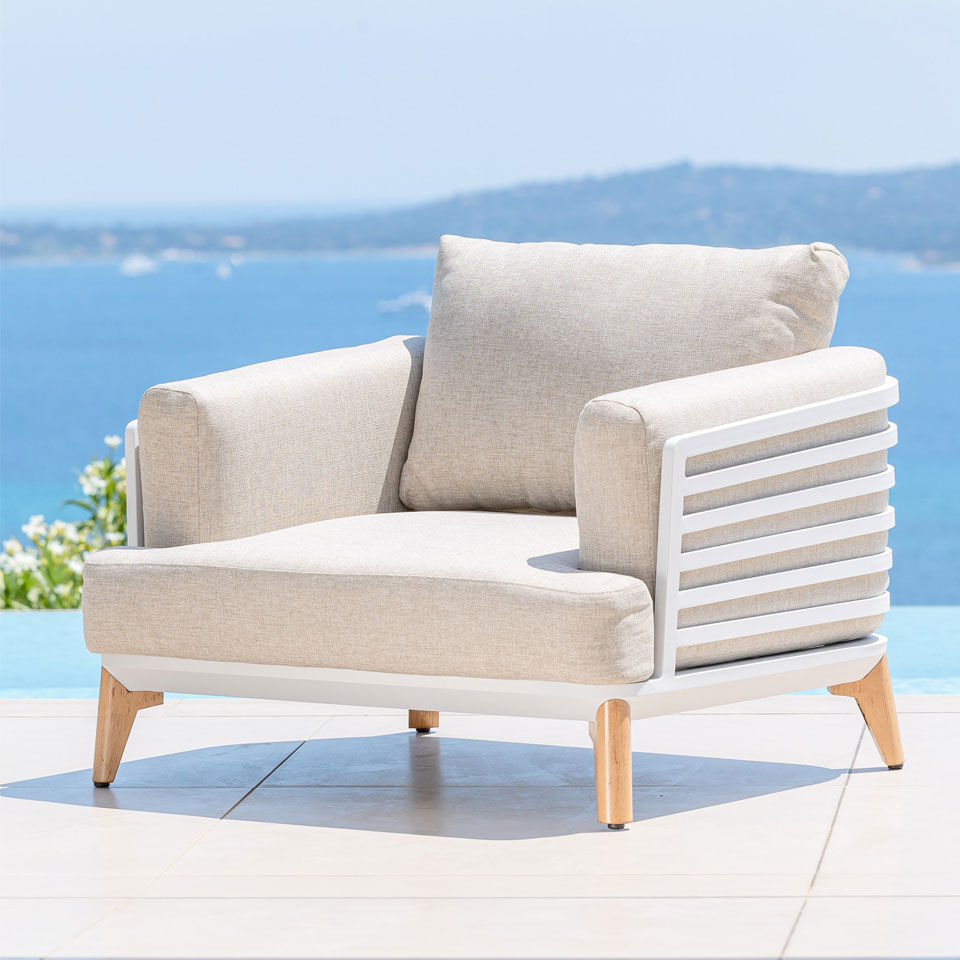 fauteuil aluminium