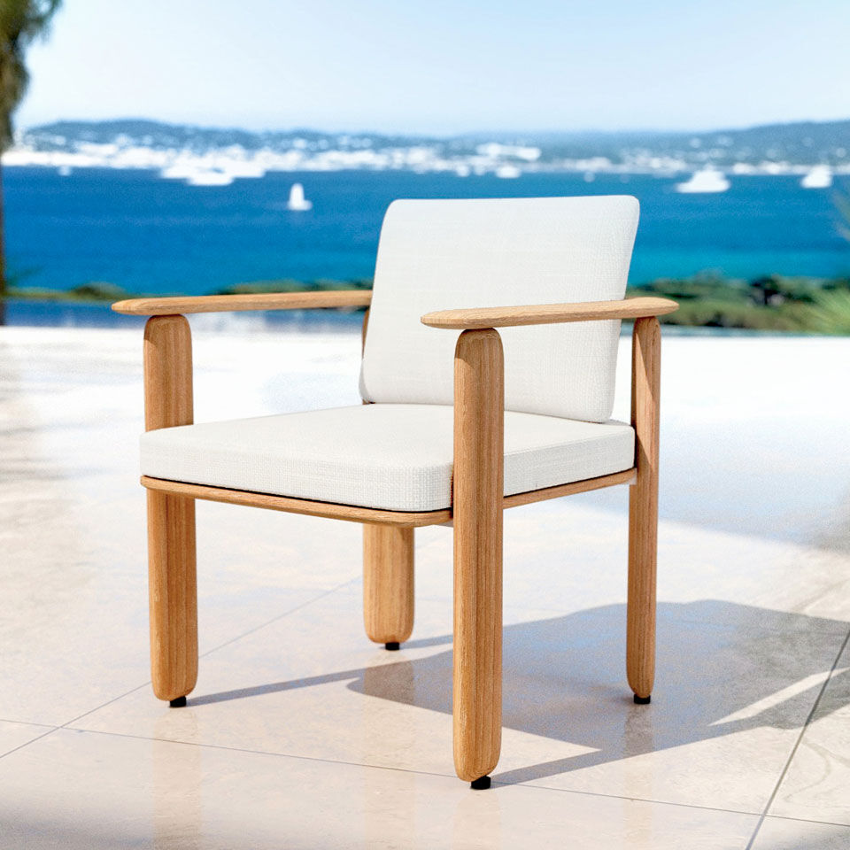 fauteuil en teck