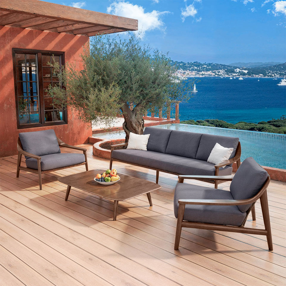 salon de jardin teck
