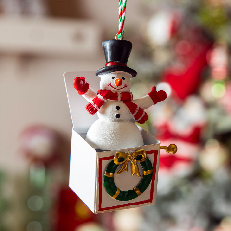 bonhomme de neige à suspendre