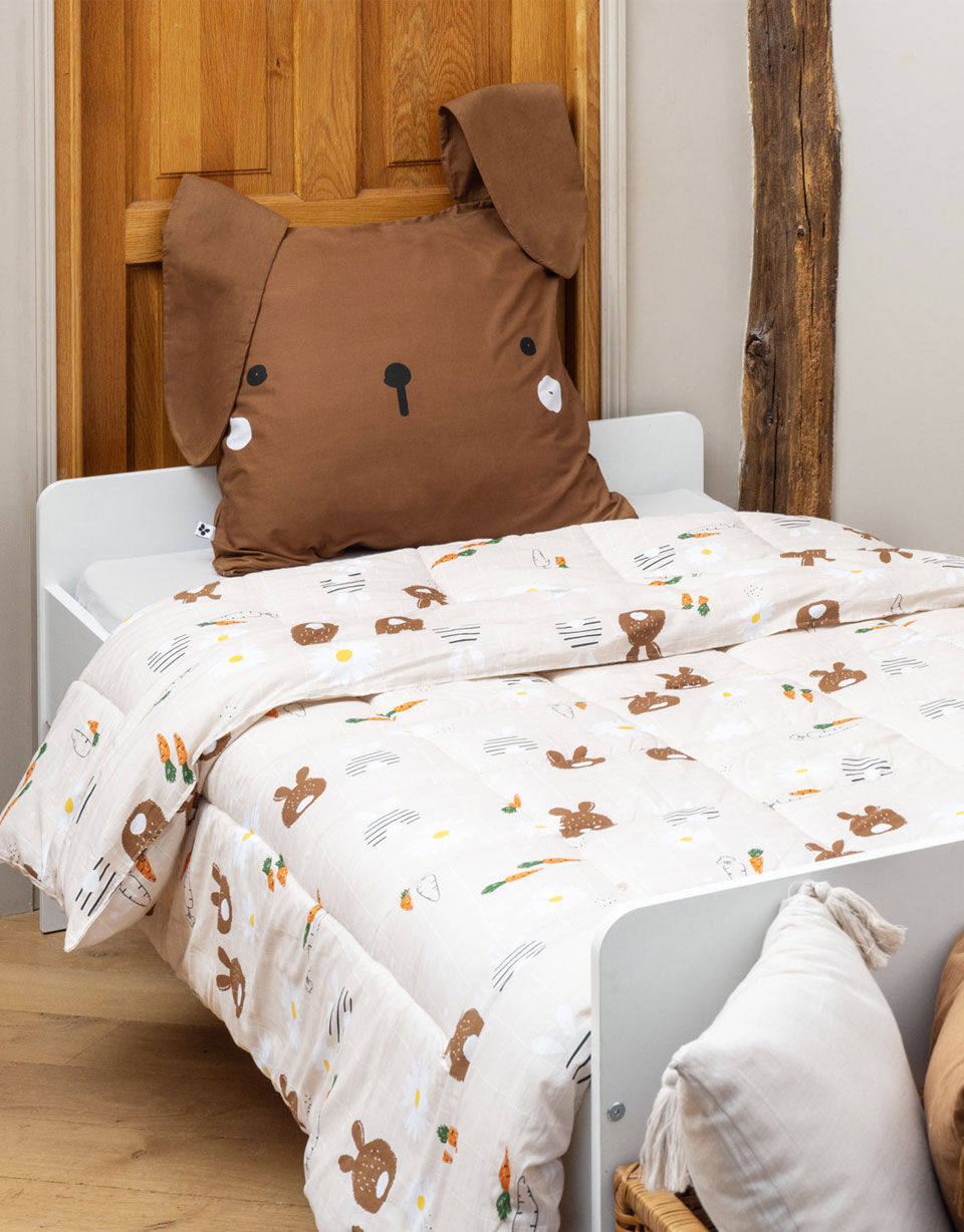 housse de couette enfant lapin