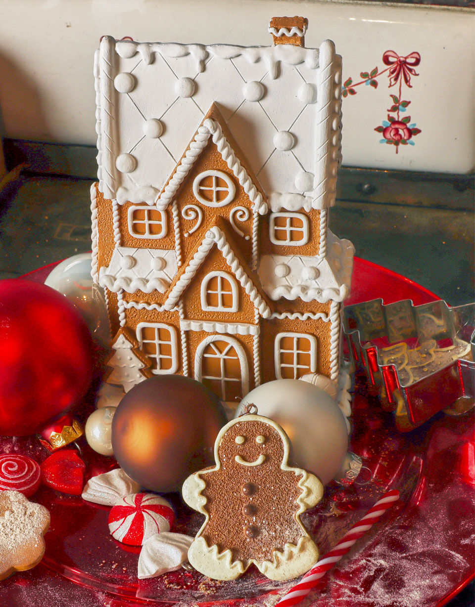 casa e omino di pan di zenzero