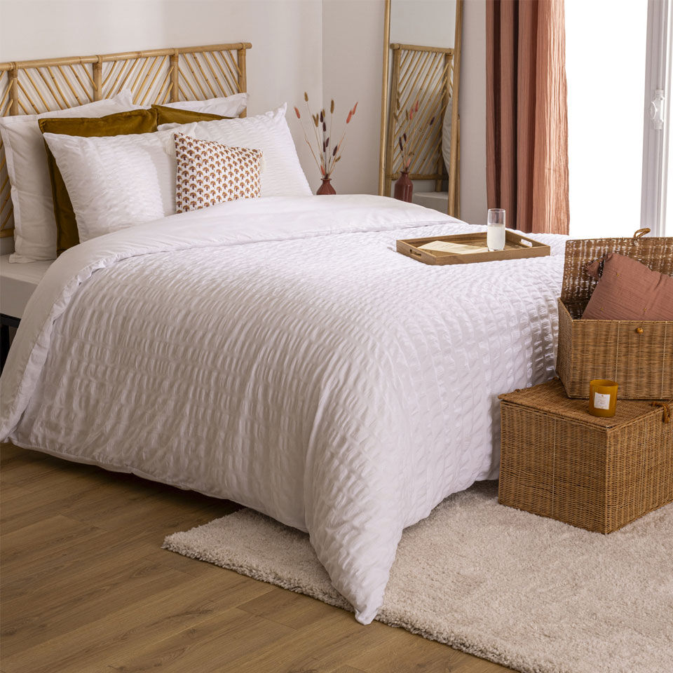Bettbezug Polycotton weiß