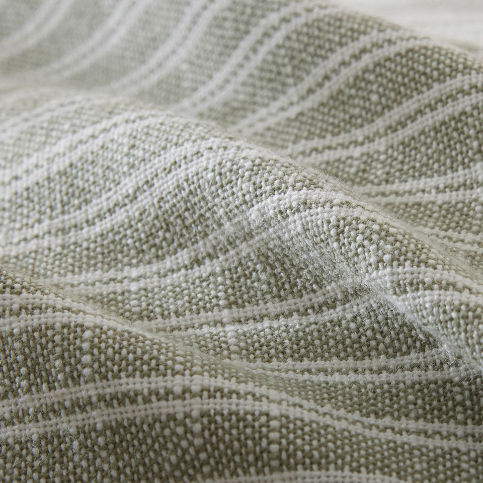 zoom coton texturé avec relief vert