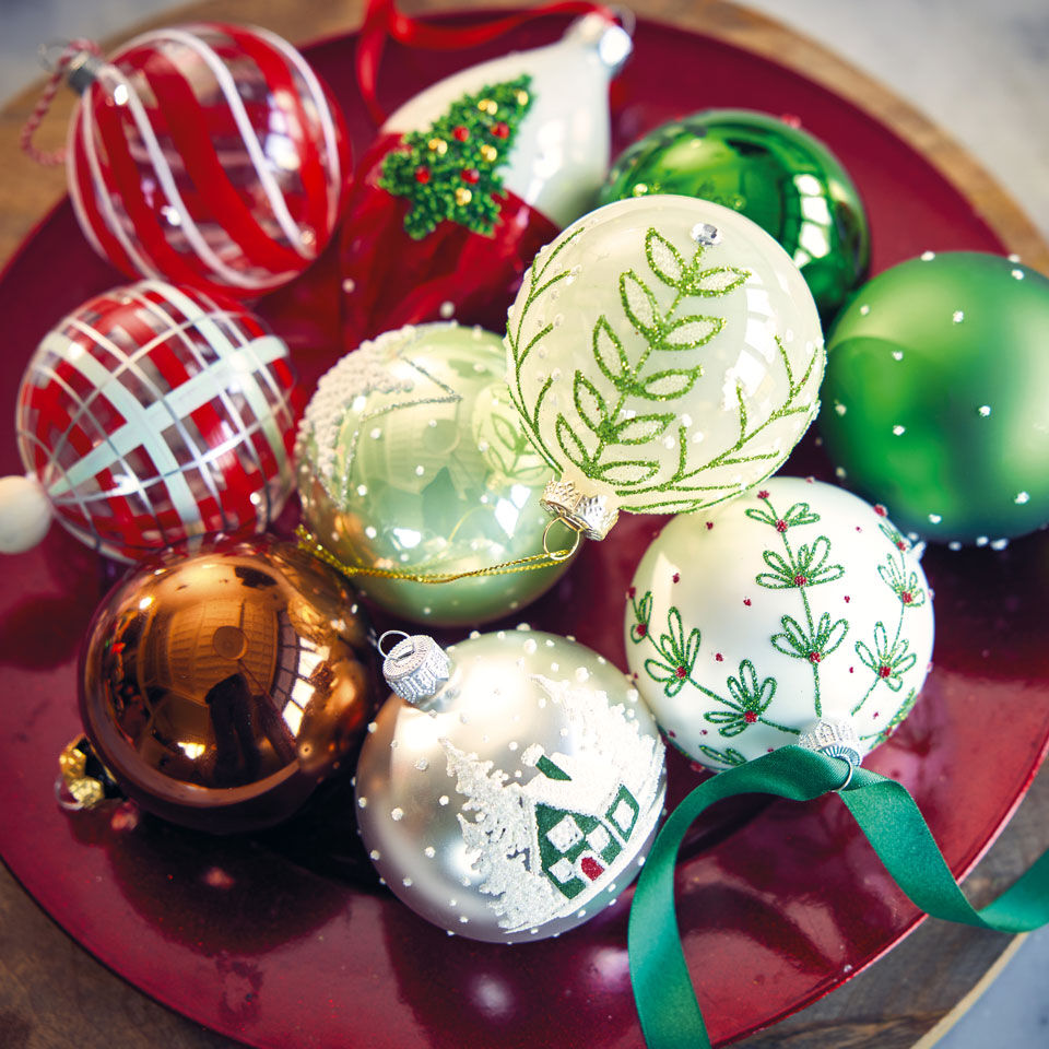 Bolas de Navidad multicolores