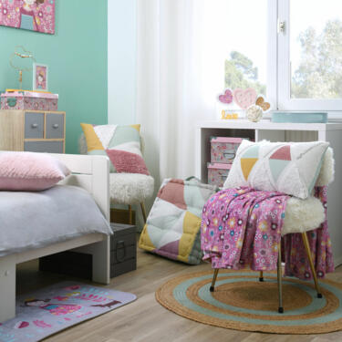 Tapis Moelleux Kimicole 1,2x1,5m - Gris Violet - Doudou Chambre Et Salon - Antidérapant