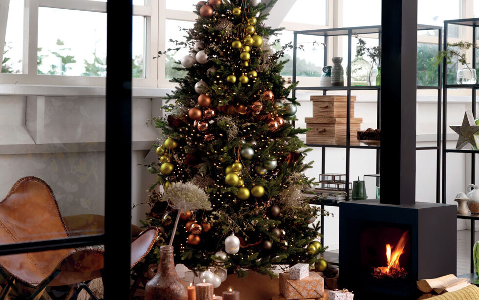 Geschmückter Weihnachtsbaum