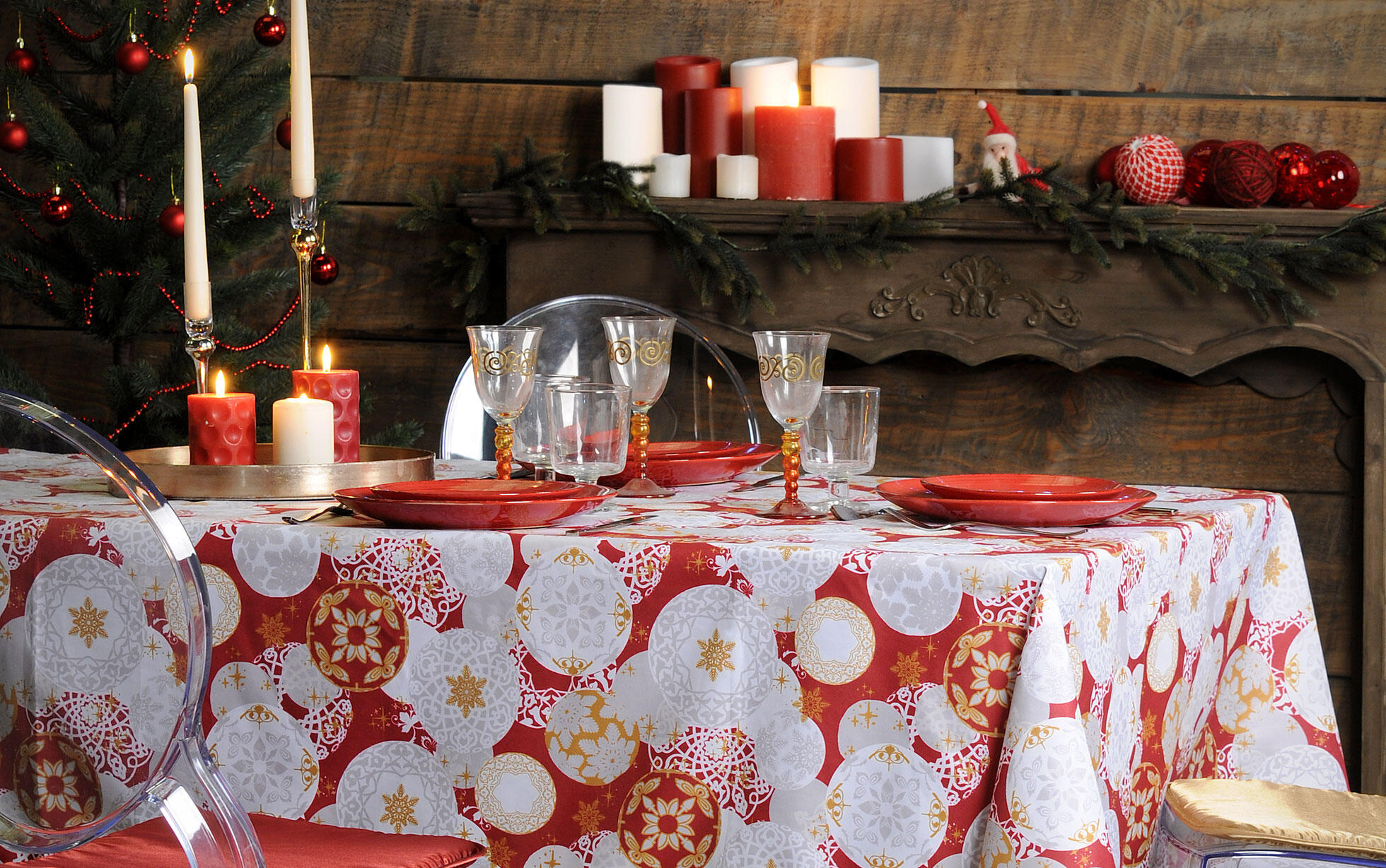 mantel de navidad tendencia