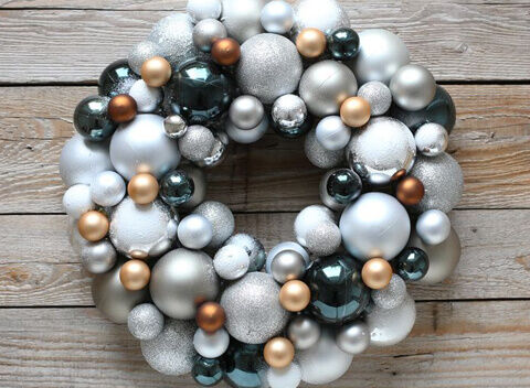 couronne de Noël à faire soi-même